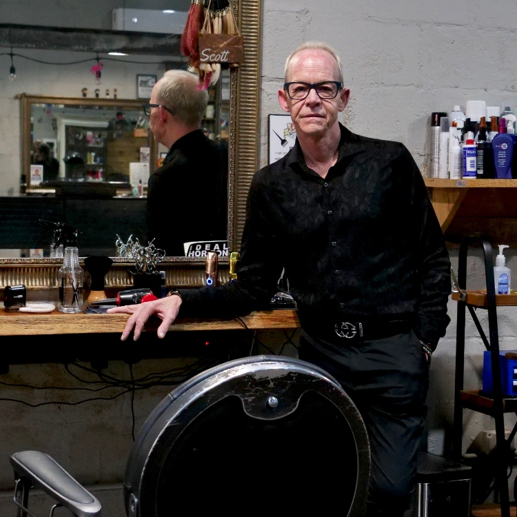 Scott Seigler, Cosmetologist and Color Specialist at Fading Traditions Barber Shop
